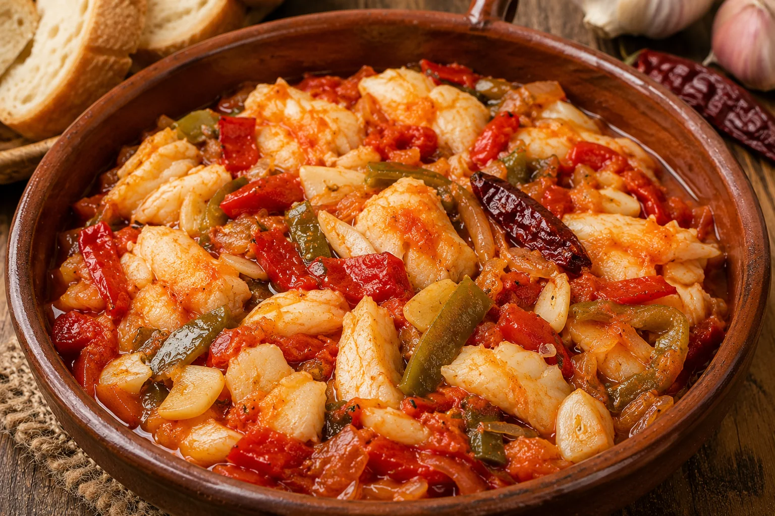Bacalao al ajoarriero navarro