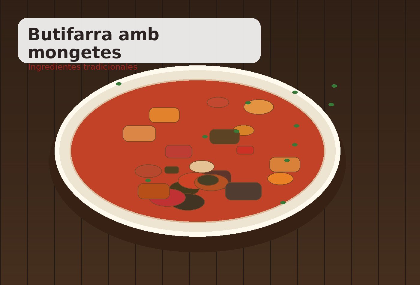 Ingredientes para Butifarra amb mongetes