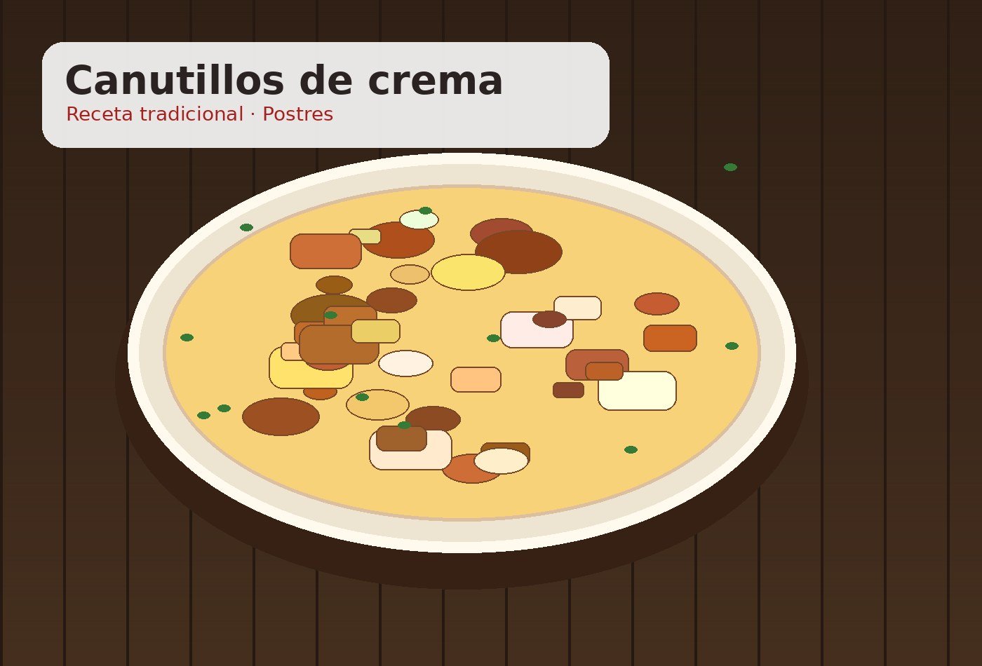 Canutillos de crema