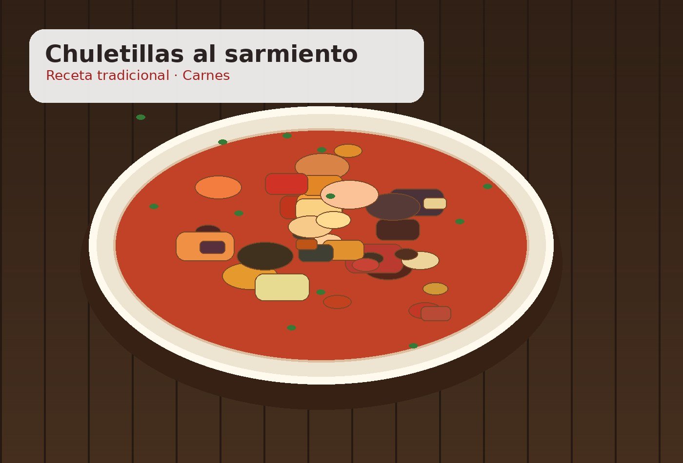 Chuletillas al sarmiento