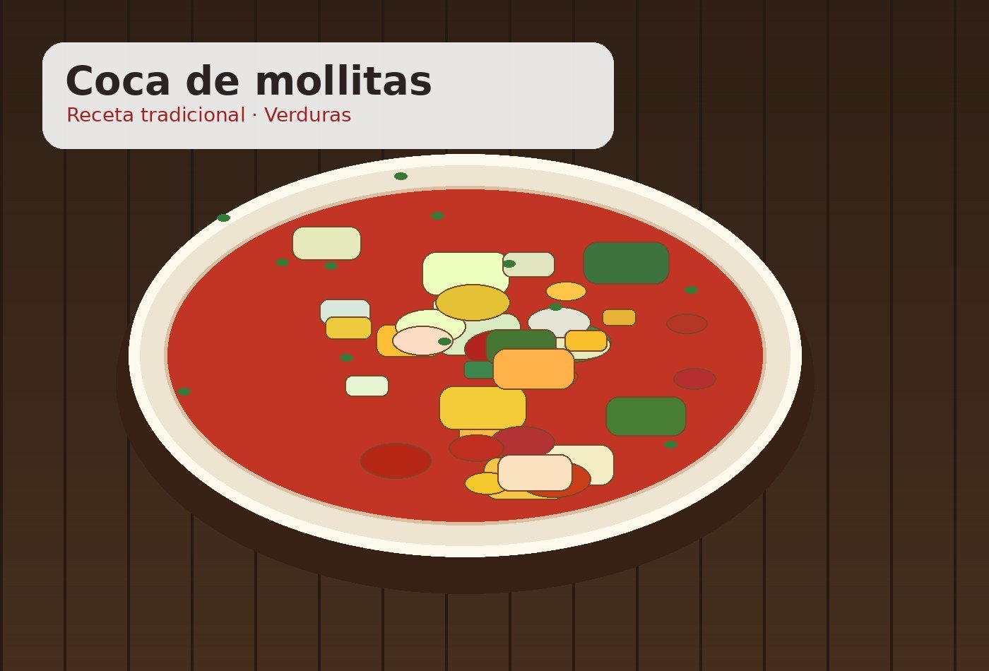 Coca de mollitas