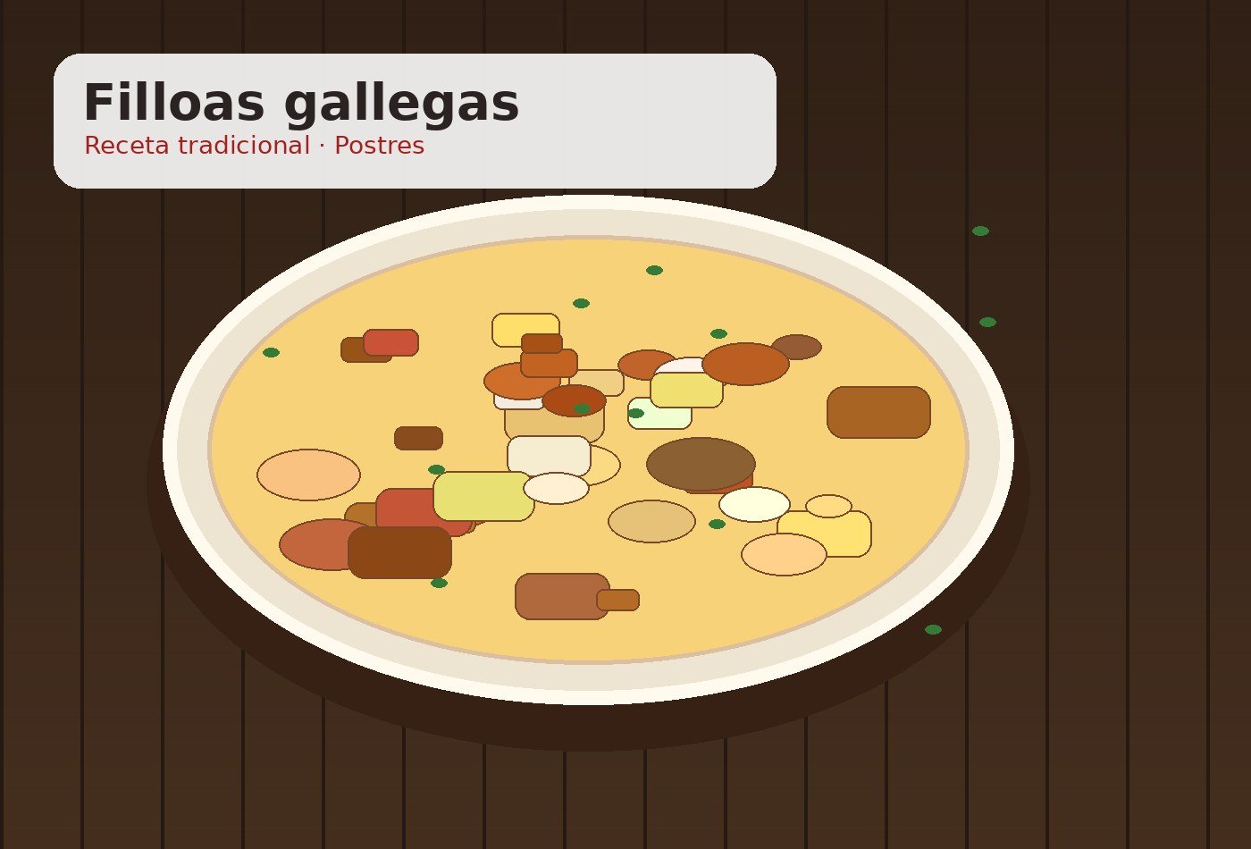 Filloas gallegas