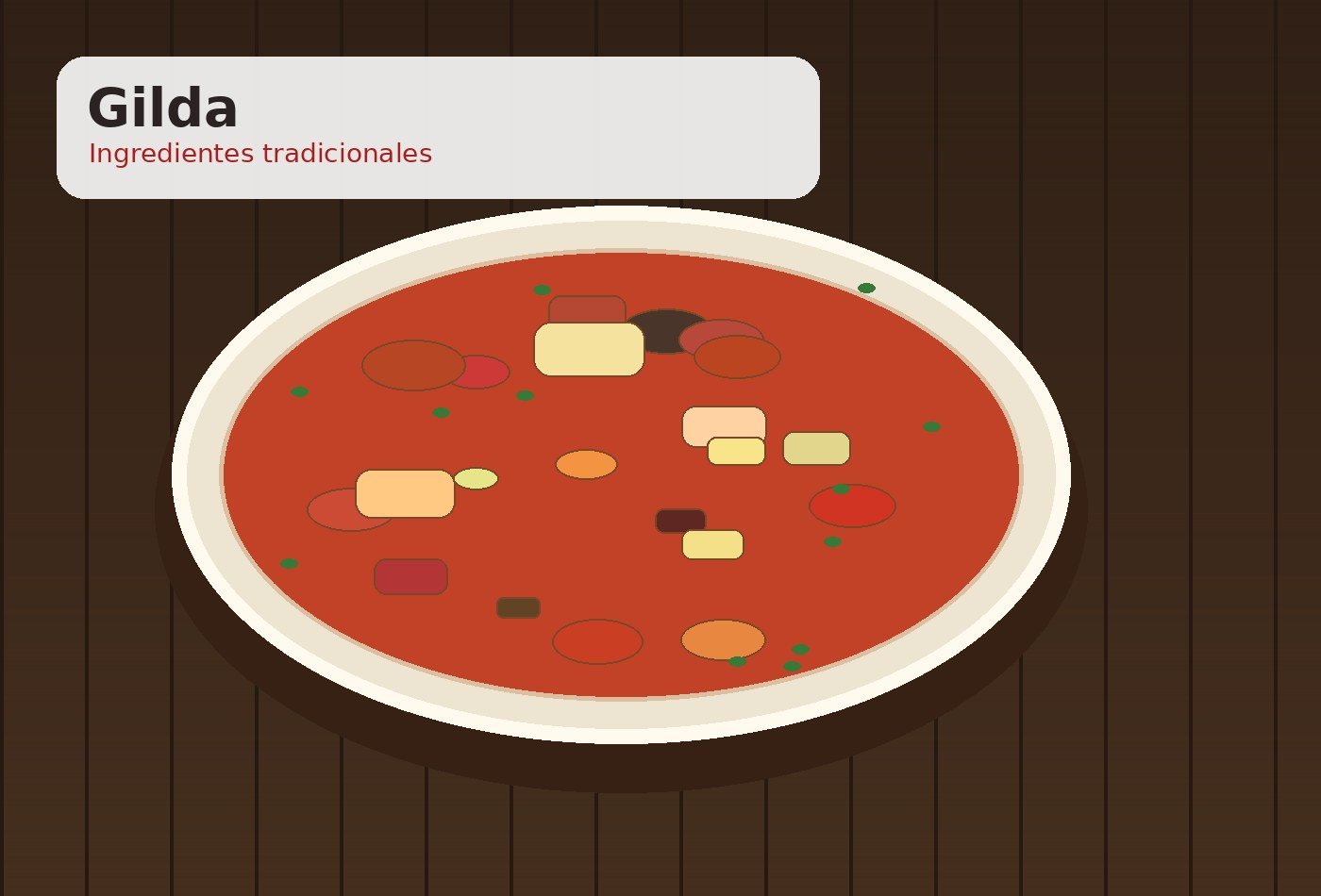 Ingredientes para Gilda
