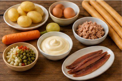 Ingredientes de Marinera murciana