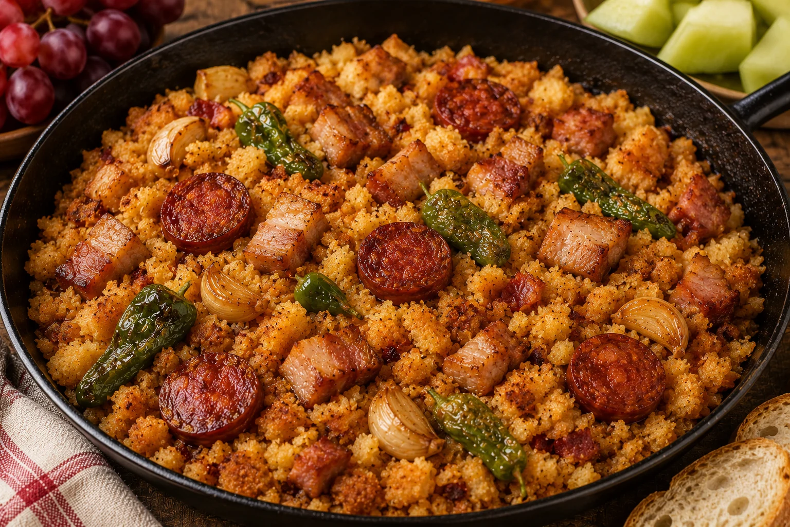 Migas ruleras manchegas terminado