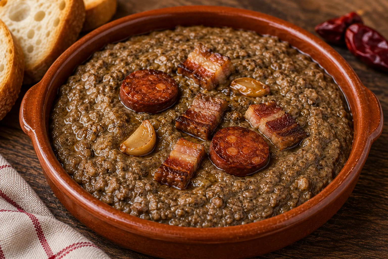 Morteruelo conquense terminado