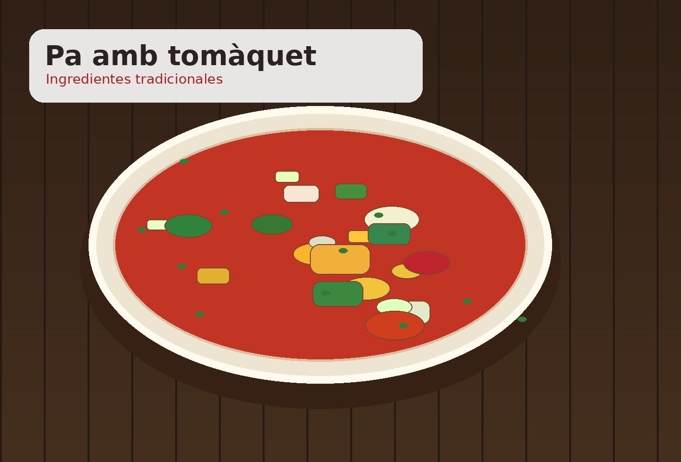 Ingredientes para Pa amb tomàquet