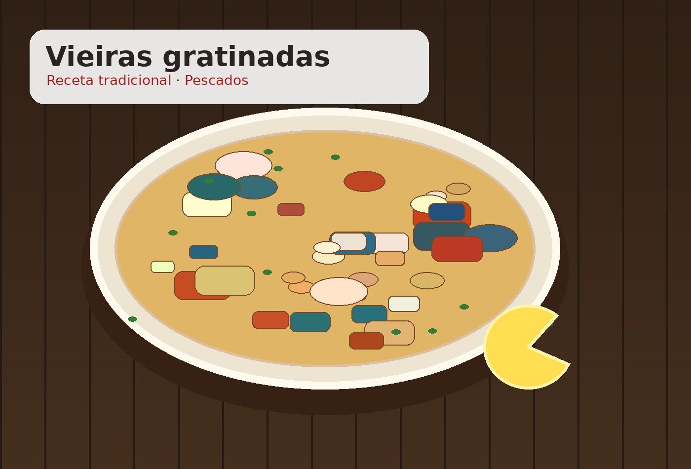 Foto de Vieiras gratinadas